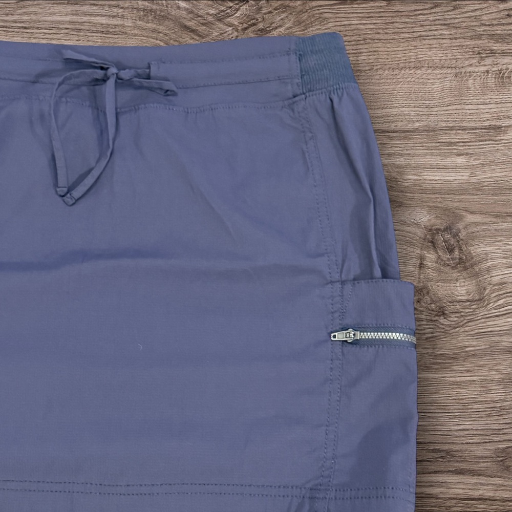 TE VERDE Womens Navy Blue Cargo Mini Skort Size Small - Picture 3 of 9